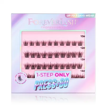 Gene false autoadezive smocuri ForeverLash Whisper cu lipici deja aplicat