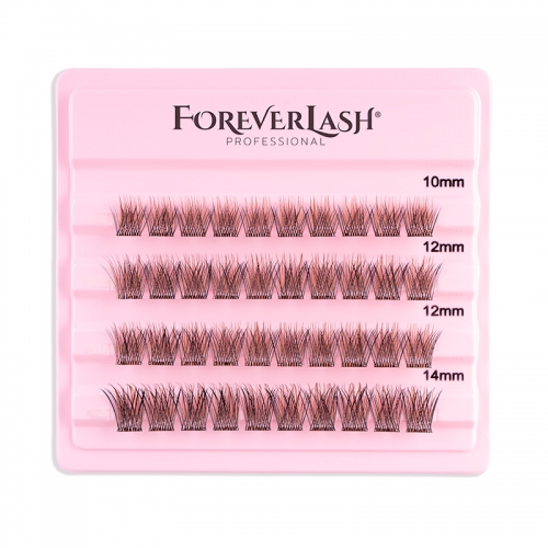 Gene false autoadezive smocuri ForeverLash Mocha Kiss cu lipici deja aplicat