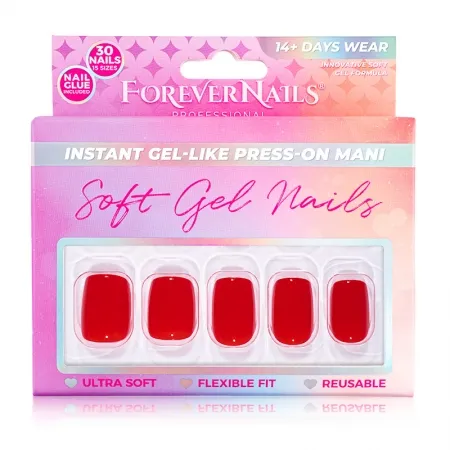 Unghii Press-On Soft Gel ForeverNails Obsessed