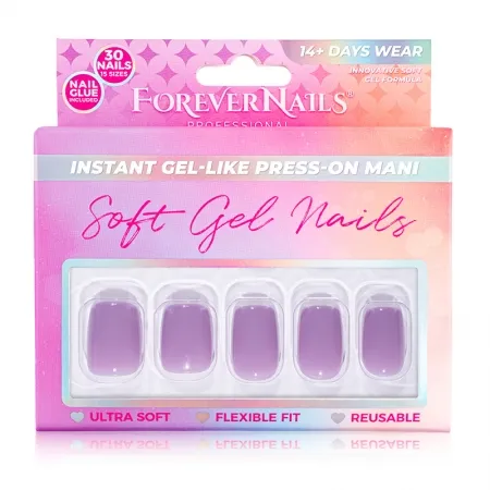 Unghii Press-On Soft Gel ForeverNails Love Again
