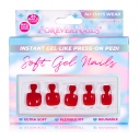 Unghii Press On Soft Gel pentru Pedichiura ForeverNails Milano