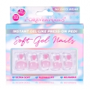 Unghii Press On Soft Gel pentru Pedichiura ForeverNails So French