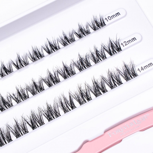 Gene false autoadezive smocuri ForeverLash Moonlight cu lipici deja aplicat