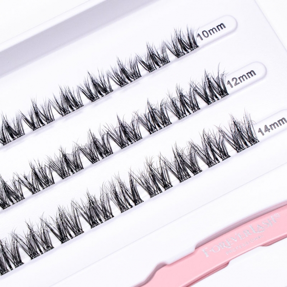 Gene false autoadezive smocuri ForeverLash Moonlight cu lipici deja aplicat