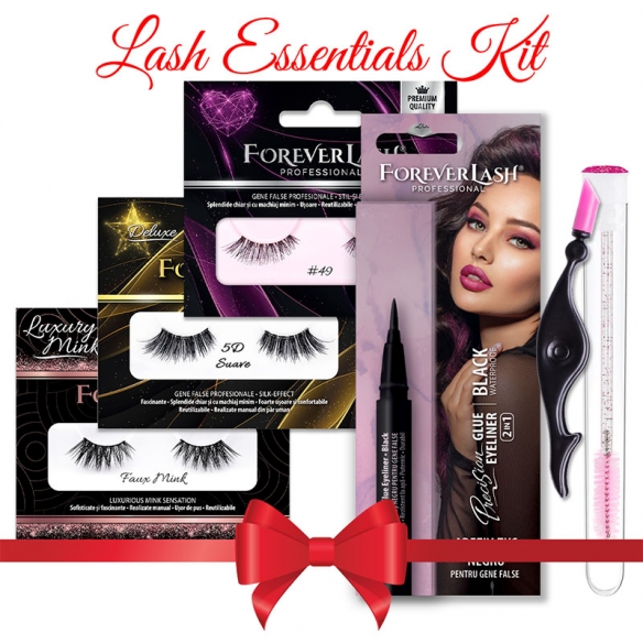 Set Gene banda colturi ForeverLash - 3 Modele + Eyeliner Adeziv