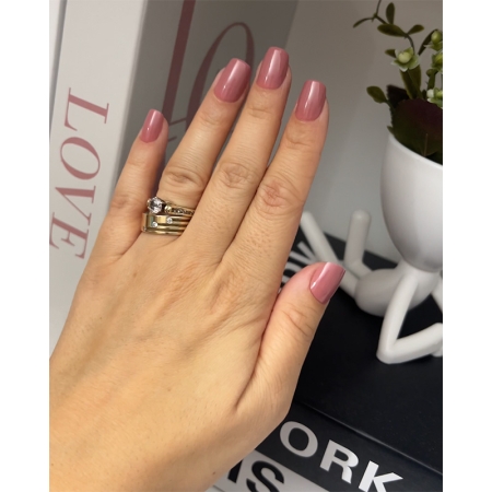 Unghii Press On Soft Gel ForeverNails Prestige, forma patrat, 1,8cm, reutilizabile 2