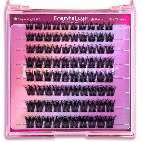 Gene false smocuri matase ForeverLash Heavenly 80 buc