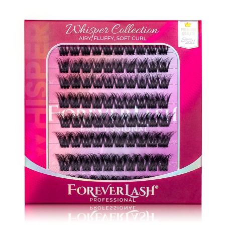 Gene false smocuri matase ForeverLash Shimmer 80 buc