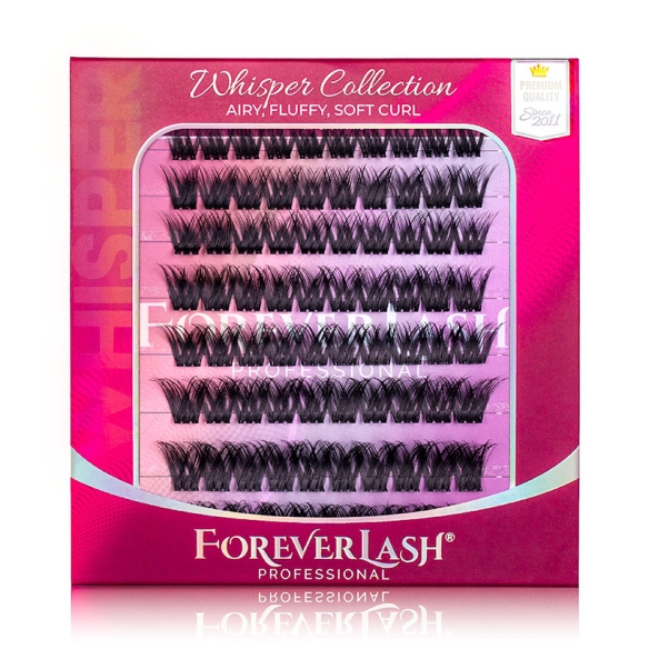 Gene false smocuri matase ForeverLash Shimmer 80 buc