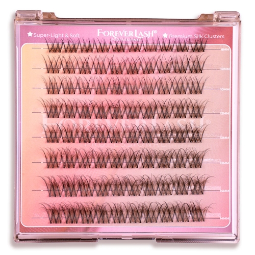 Gene false smocuri matase ForeverLash Caramel Kiss – 80 buc