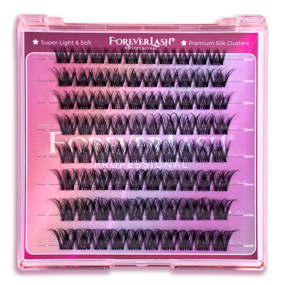 Gene false smocuri matase ForeverLash Bliss 80 buc