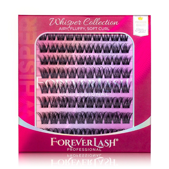 Gene false smocuri matase ForeverLash Bliss 80 buc