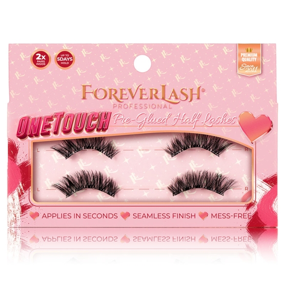 Gene autoadezive tip banda ForeverLash Rhea cu lipici deja aplicat
