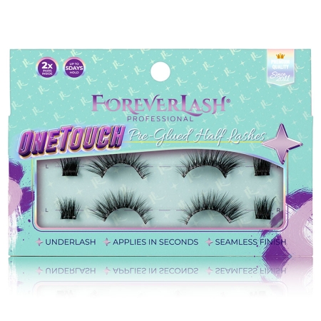 Gene autoadezive tip banda ForeverLash Celene cu smoc exterior si lipici aplicat