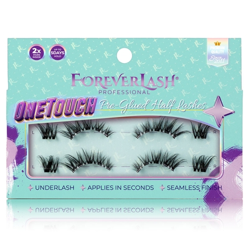 Gene autoadezive tip banda ForeverLash Lyra cu smoc exterior si lipici aplicat