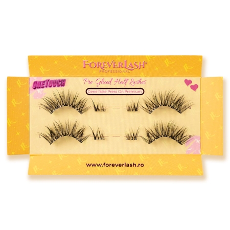 Gene autoadezive tip banda ForeverLash Flora cu smoc interior si lipici aplicat 2
