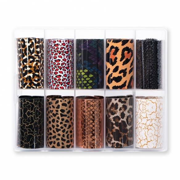 Folii de Transfer Set 10 - Animal Print