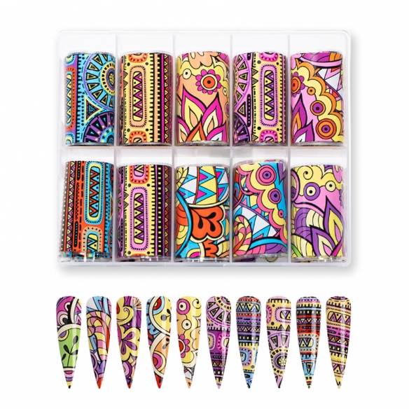 Folii de Transfer Set 10 - Geometrics