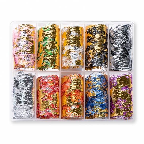 Folii de transfer cu plasa set 10 buc