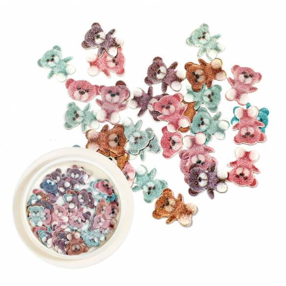 Ornamente unghii 3D forme diverse - 01