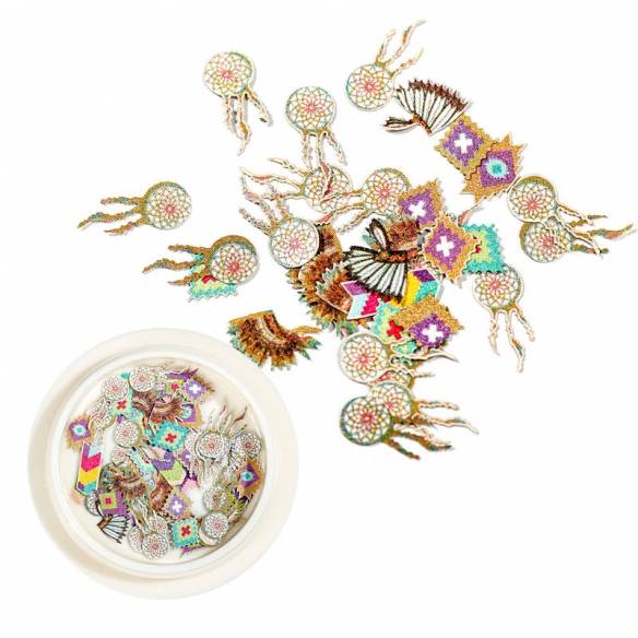 Ornamente unghii 3D forme diverse - 03