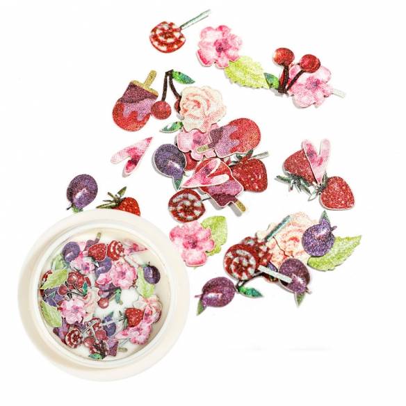 Ornamente unghii 3D forme diverse - 04