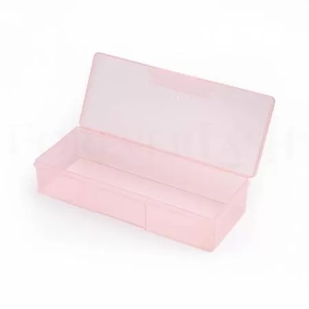 Cutie depozitare roz transparenta 2