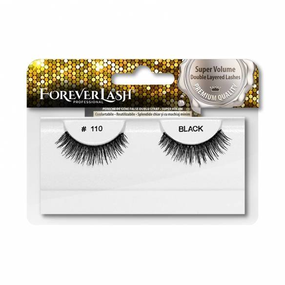 Gene false banda din par natural Foreverlash 110 Double Little Beauty | ForeverLash.ro