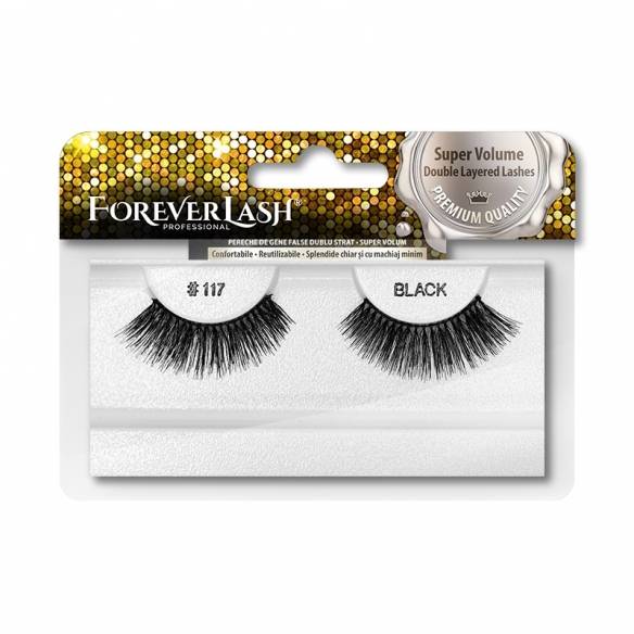 Gene false banda din par natural Foreverlash 117 Double Beauty Heaven | ForeverLash.ro
