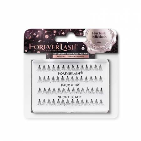 Gene false Individuale Foreverlash FAUX MINK fara nod Scurte