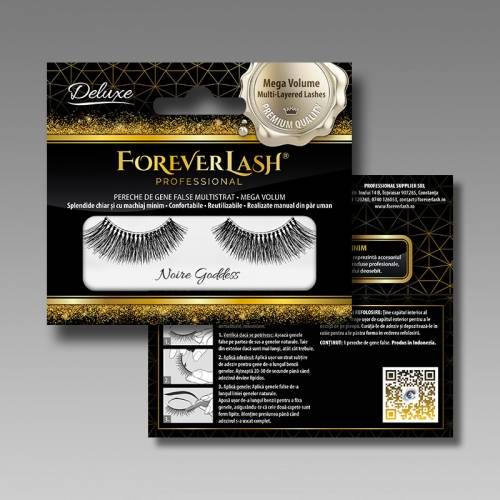 Gene false banda 3D Foreverlash Noir Goddess