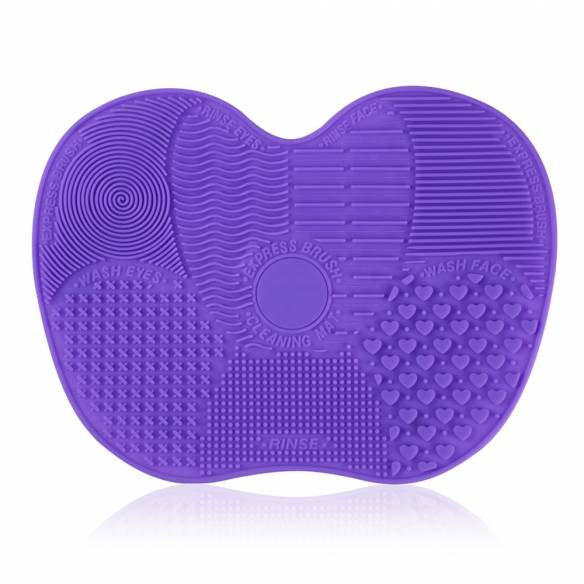 Accesoriu pentru curatare pensule machiaj Purple