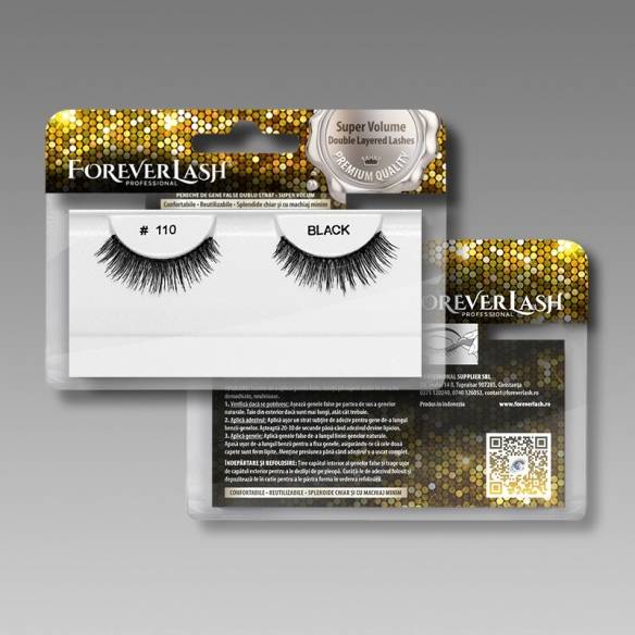 Gene false banda din par natural Foreverlash 110 Double Little Beauty