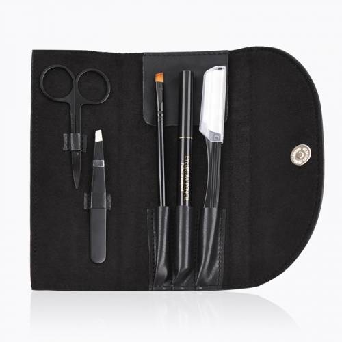 Kit pentru sprancene ForeverGlow 5 piese Negru